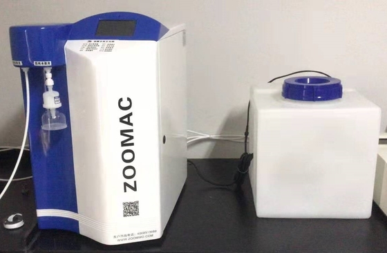 10L 20L 40L Sistemas de água ultrapura 18,2MΩ Resistividade Material ABS